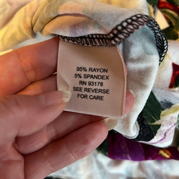 NWT Philosophy Floral Swing Blouse XL - Picture 6 of 7